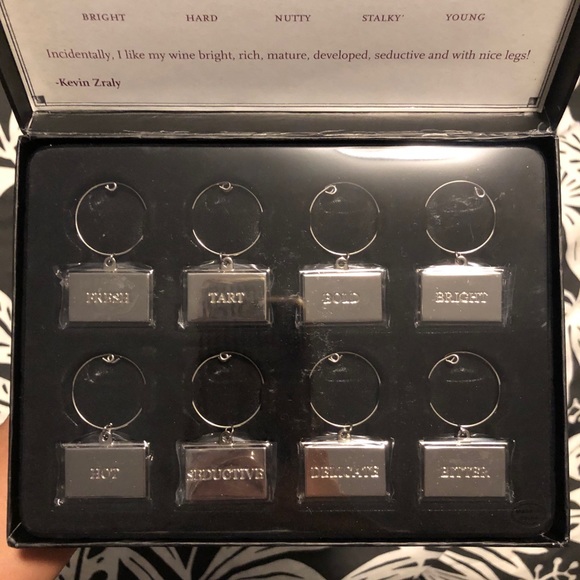 Kevin Zraly’s wine glass charms 🍷 - Picture 3 of 4